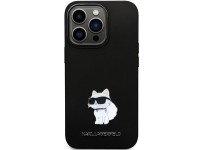 Karl Lagerfeld KLHCP14XSMHCNPK case for iPhone 14 Pro Max 6.7" - black Silicone C Metal Pin Karl Lagerfeld KLHCP14XSMHCNPK case for iPhone 14 Pro Max 6.7" - black Silicone C Metal Pin