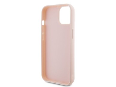Karl Lagerfeld 3D Rubber Glitter Logo case for iPhone 15 Plus - pink Karl Lagerfeld 3D Rubber Glitter Logo case for iPhone 15 Plus - pink
