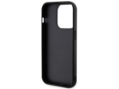 Karl Lagerfeld 3D Rubber Glitter Logo iPhone 15 Pro Case - Black Karl Lagerfeld 3D Rubber Glitter Logo iPhone 15 Pro Case - Black
