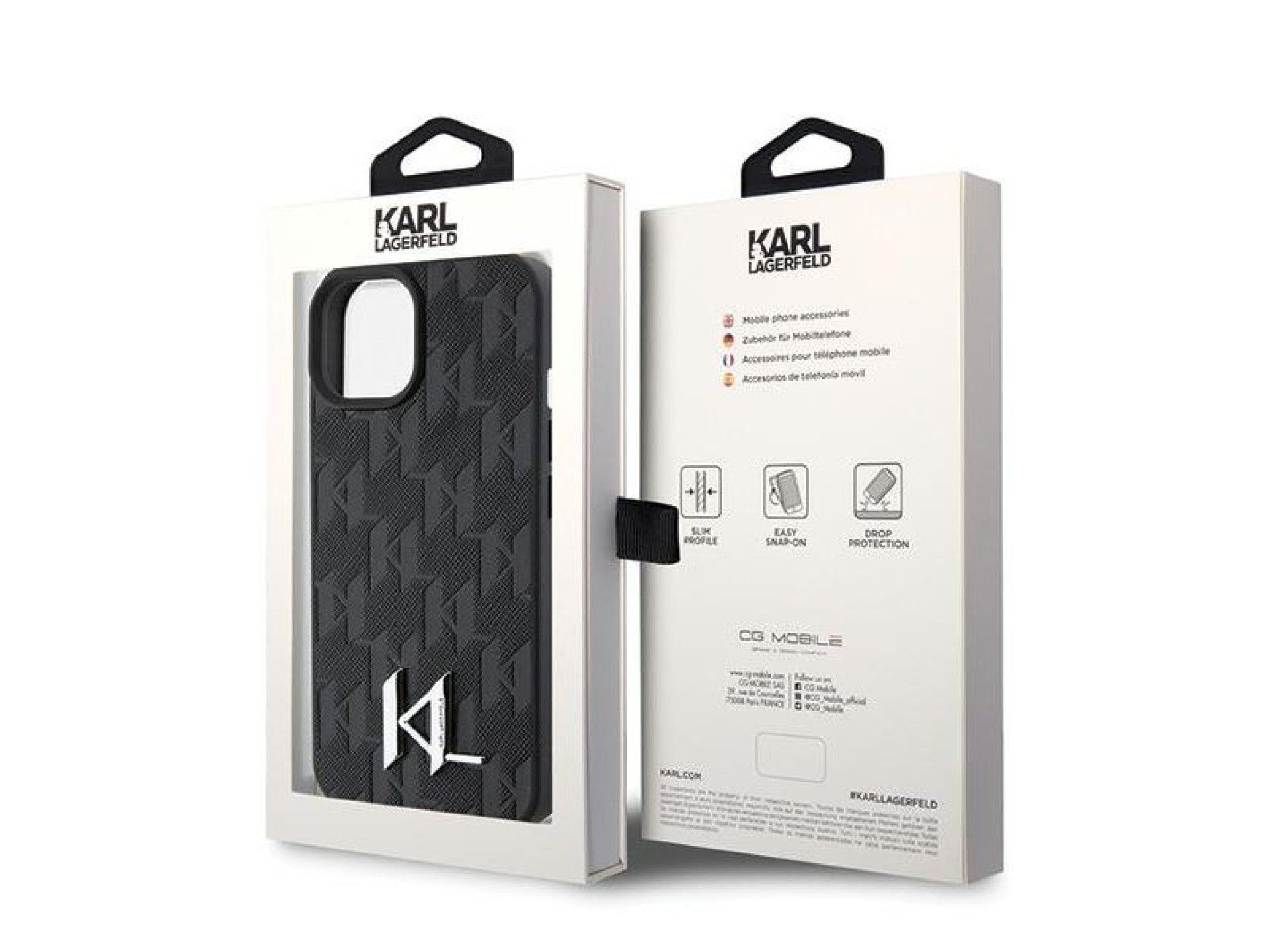 Karl Lagerfeld KLHCP15SPKLPKLK iPhone 15 / 14 / 13 6.1