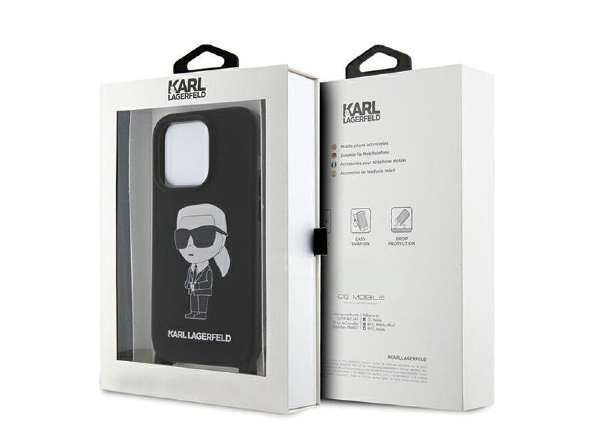 Karl Lagerfeld KLHCP15XSCBSKNK iPhone 15 Pro Max 6.7