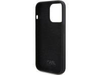 Karl Lagerfeld Silicone Karl Script case for iPhone 15 Pro - black