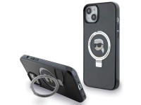 Capa MagSafe Karl Lagerfeld Ring Stand Karl Head para iPhone 15 Plus / 14 Plus - Preta Capa MagSafe Karl Lagerfeld Ring Stand Karl Head para iPhone 15 Plus / 14 Plus - Preta