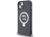 Capa MagSafe Karl Lagerfeld Ring Stand Karl Head para iPhone 15 Plus / 14 Plus - Preta Capa MagSafe Karl Lagerfeld Ring Stand Karl Head para iPhone 15 Plus / 14 Plus - Preta