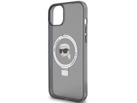 Capa MagSafe Karl Lagerfeld Ring Stand Karl Head para iPhone 15 Plus / 14 Plus - Preta Capa MagSafe Karl Lagerfeld Ring Stand Karl Head para iPhone 15 Plus / 14 Plus - Preta