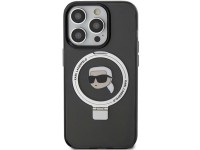 Karl Lagerfeld KLHMP15LHMRSKHK iPhone 15 Pro 6.1" negro/negro estuche rígido Soporte de anillo Karl Karl Lagerfeld KLHMP15LHMRSKHK iPhone 15 Pro 6.1" negro/negro estuche rígido Soporte de anillo Karl