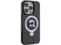 Karl Lagerfeld KLHMP15LHMRSKHK iPhone 15 Pro 6.1" negro/negro estuche rígido Soporte de anillo Karl Karl Lagerfeld KLHMP15LHMRSKHK iPhone 15 Pro 6.1" negro/negro estuche rígido Soporte de anillo Karl