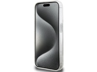 Karl Lagerfeld KLHMP15SHMRSKHH iPhone 15 6.1" blanco/blanco estuche r�gido Soporte de anillo Karl He