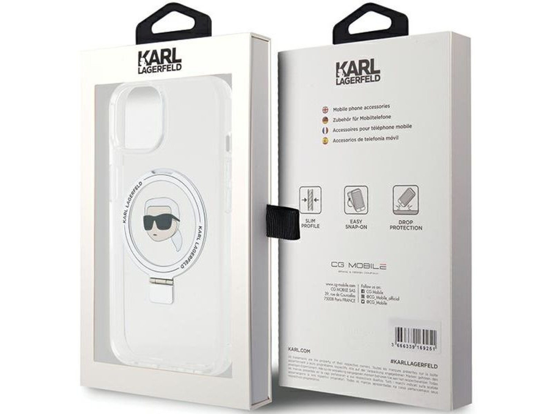 Karl Lagerfeld KLHMP15SHMRSKHH iPhone 15 6.1