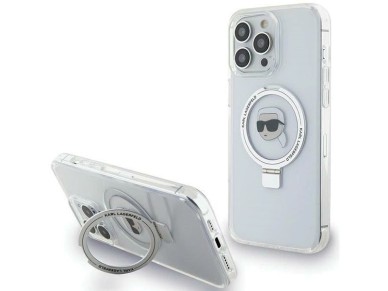 Karl Lagerfeld KLHMP15XHMRSKHH iPhone 15 Pro Max 6.7" white/white hardcase Ring Stand Karl Head MagS Karl Lagerfeld KLHMP15XHMRSKHH iPhone 15 Pro Max 6.7" white/white hardcase Ring Stand Karl Head MagS