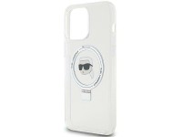 Karl Lagerfeld KLHMP15XHMRSKHH iPhone 15 Pro Max 6.7" white/white hardcase Ring Stand Karl Head MagS Karl Lagerfeld KLHMP15XHMRSKHH iPhone 15 Pro Max 6.7" white/white hardcase Ring Stand Karl Head MagS