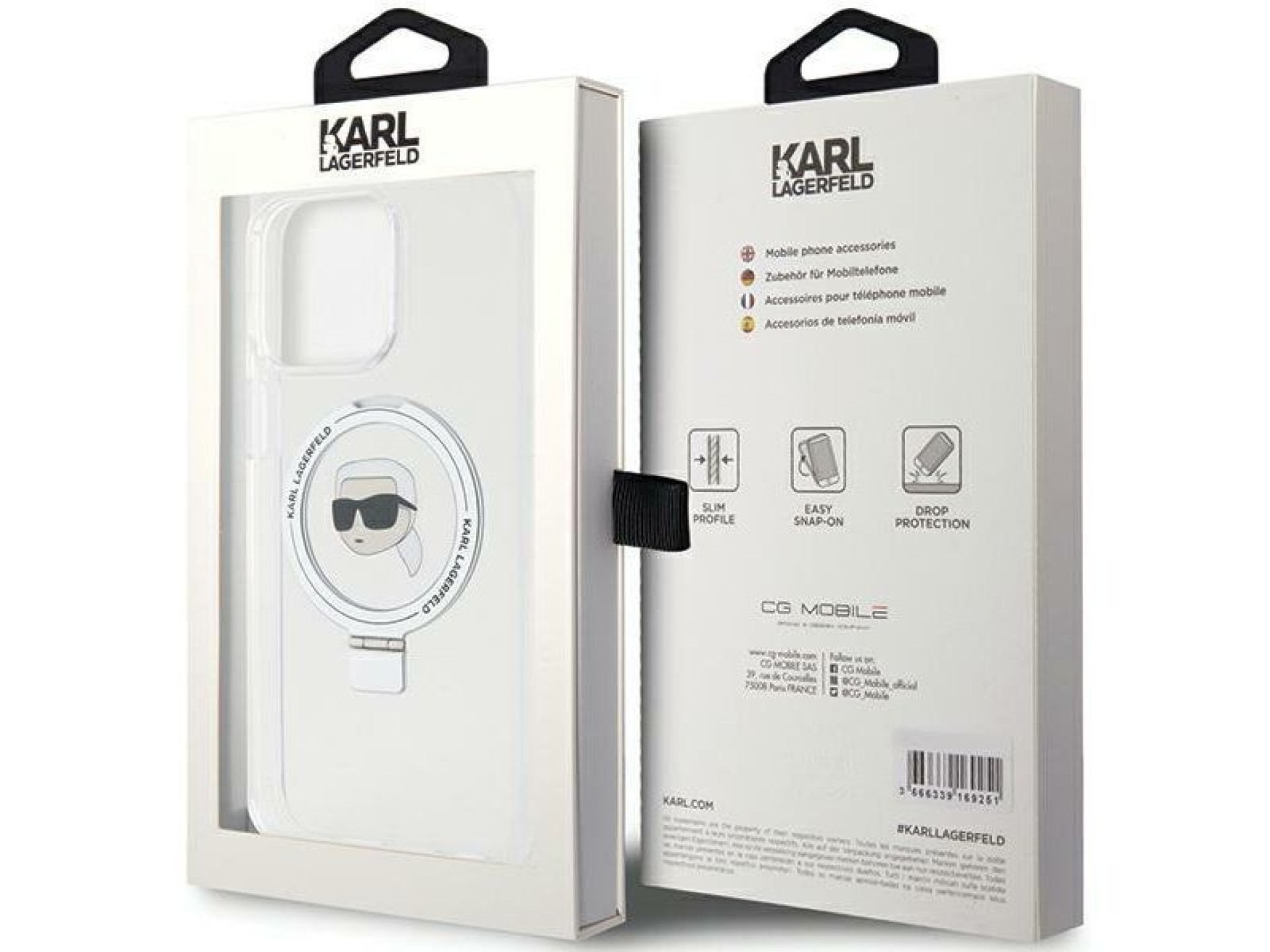 Karl Lagerfeld KLHMP15XHMRSKHH iPhone 15 Pro Max 6.7