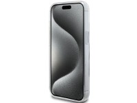 Capa rígida branca/branca Karl Lagerfeld KLHMP15SHMRSCHH para iPhone 15 de 6,1 polegadas com suporte Capa rígida branca/branca Karl Lagerfeld KLHMP15SHMRSCHH para iPhone 15 de 6,1 polegadas com suporte