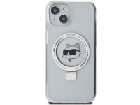 Karl Lagerfeld KLHMP15MHMRSCHH iPhone 15 Plus 6.7" blanco/blanco estuche rígido Soporte de anillo Ch Karl Lagerfeld KLHMP15MHMRSCHH iPhone 15 Plus 6.7" blanco/blanco estuche rígido Soporte de anillo Ch