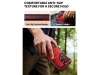 Funda Supcase ArmorBox Mag MagSafe para Samsung Galaxy S26 Ultra - Rojo y negro Funda Supcase ArmorBox Mag MagSafe para Samsung Galaxy S26 Ultra - Rojo y negro