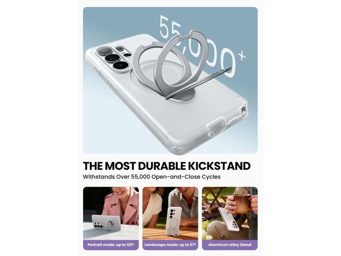 Supcase Cosmo Mag MagSafe Case for Samsung Galaxy S26 Ultra - White