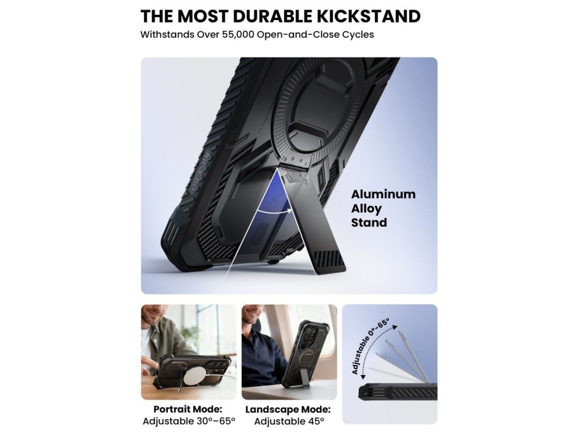 Supcase iBlason ArmorBox Clip Mag MagSafe Case for Samsung Galaxy S26 Ultra - Black