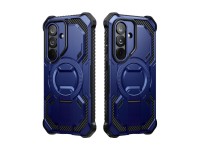 Capa Supcase ArmorBox Mag MagSafe para Samsung Galaxy S26 - Azul Marinho e Preto Capa Supcase ArmorBox Mag MagSafe para Samsung Galaxy S26 - Azul Marinho e Preto