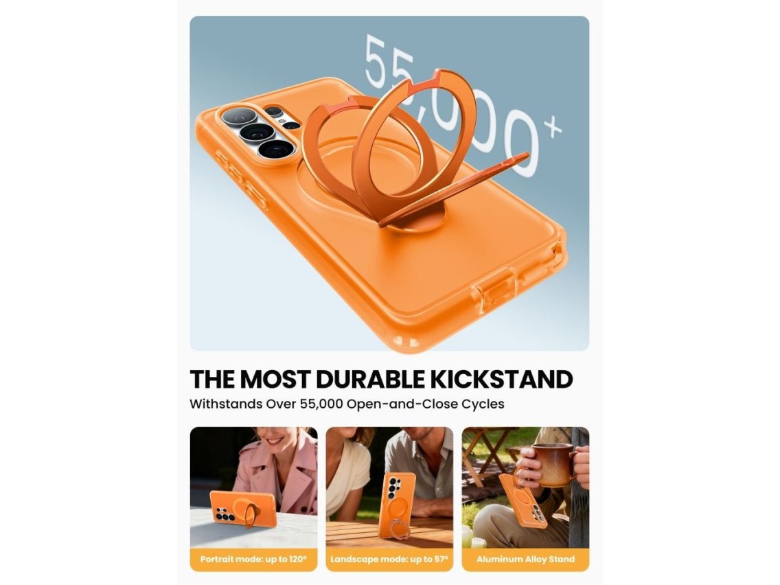 Supcase Cosmo Mag MagSafe Case for Samsung Galaxy S26 Ultra - Orange