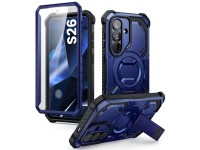 Capa Supcase ArmorBox Mag MagSafe para Samsung Galaxy S26 - Azul Marinho e Preto Capa Supcase ArmorBox Mag MagSafe para Samsung Galaxy S26 - Azul Marinho e Preto