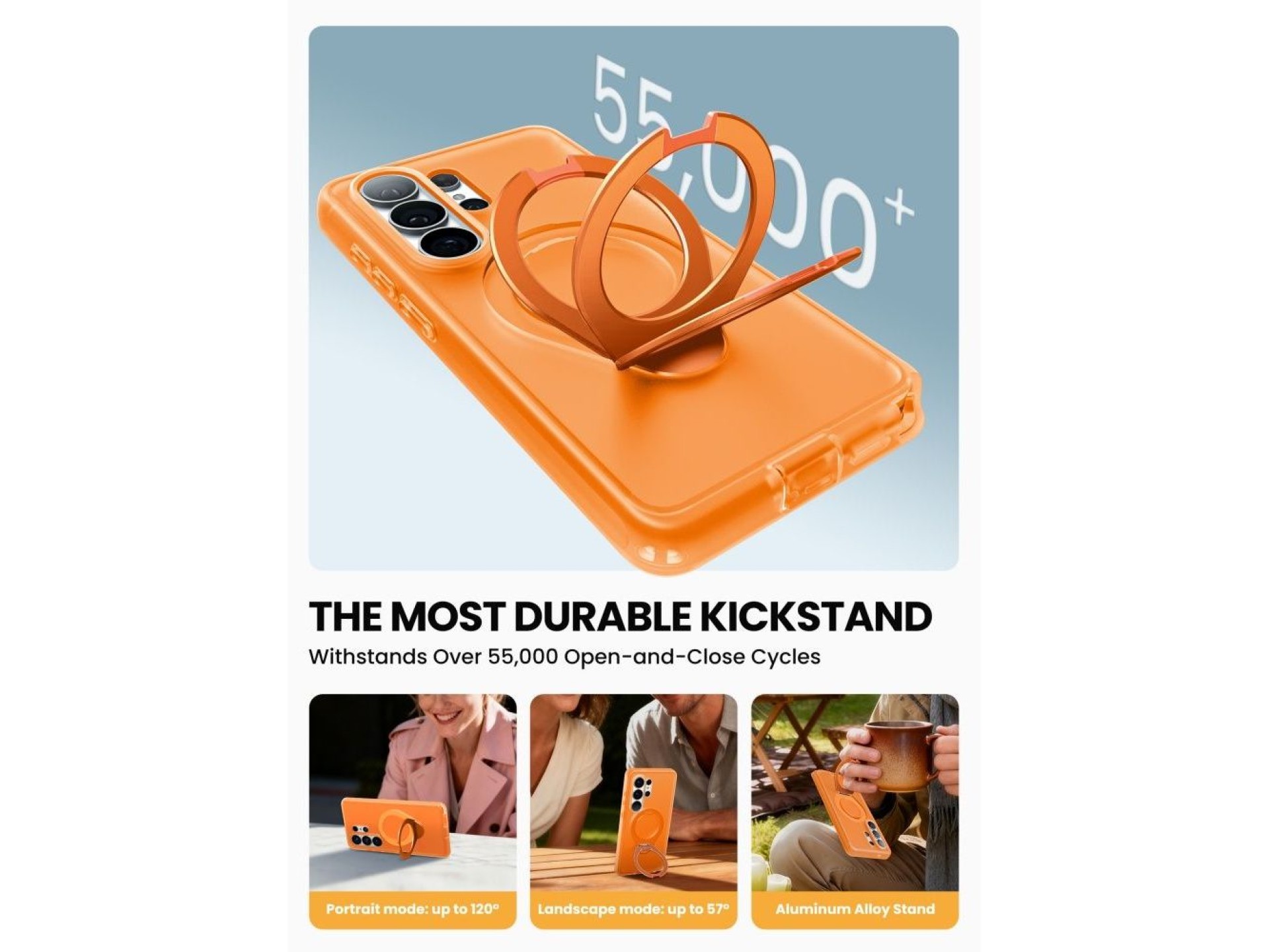 Supcase Cosmo Mag MagSafe Case for Samsung Galaxy S26 Ultra - Orange