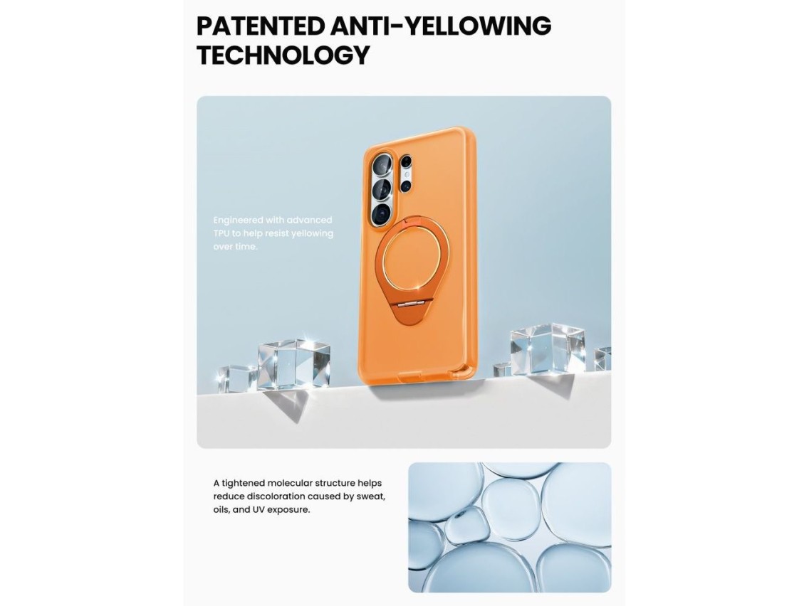 Supcase Cosmo Mag MagSafe Case for Samsung Galaxy S26 Ultra - Orange