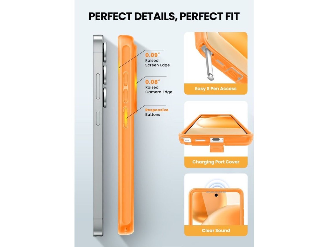 Supcase Cosmo Mag MagSafe Case for Samsung Galaxy S26 Ultra - Orange