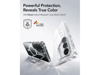 Funda ESR Classic Hybrid con soporte MagSafe para Samsung Galaxy S26+ - Transparente
