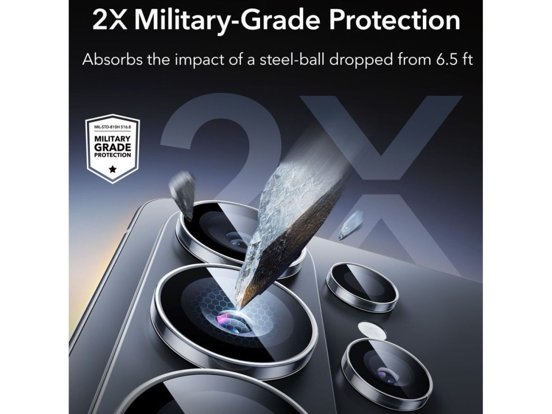 Protetor de câmera ESR Armorite para Samsung Galaxy S26 Ultra