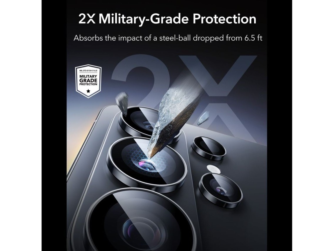 Protector de c�mara ESR Armorite para Samsung Galaxy S26 Ultra - Negro