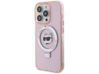 Capa rígida rosa/rosa Karl Lagerfeld KLHMP15LHMRSCHP para iPhone 15 Pro de 6,1 polegadas com suporte Capa rígida rosa/rosa Karl Lagerfeld KLHMP15LHMRSCHP para iPhone 15 Pro de 6,1 polegadas com suporte