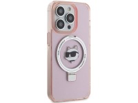 Capa rígida rosa/rosa Karl Lagerfeld KLHMP15LHMRSCHP para iPhone 15 Pro de 6,1 polegadas com suporte Capa rígida rosa/rosa Karl Lagerfeld KLHMP15LHMRSCHP para iPhone 15 Pro de 6,1 polegadas com suporte