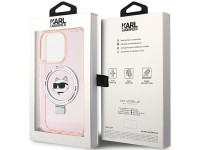 Capa rígida rosa/rosa Karl Lagerfeld KLHMP15LHMRSCHP para iPhone 15 Pro de 6,1 polegadas com suporte Capa rígida rosa/rosa Karl Lagerfeld KLHMP15LHMRSCHP para iPhone 15 Pro de 6,1 polegadas com suporte