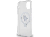 Karl Lagerfeld KLHMN61HMRSKCH iPhone 11 / Xr 6.1" blanco/blanco estuche rígido Soporte de anillo Kar Karl Lagerfeld KLHMN61HMRSKCH iPhone 11 / Xr 6.1" blanco/blanco estuche rígido Soporte de anillo Kar