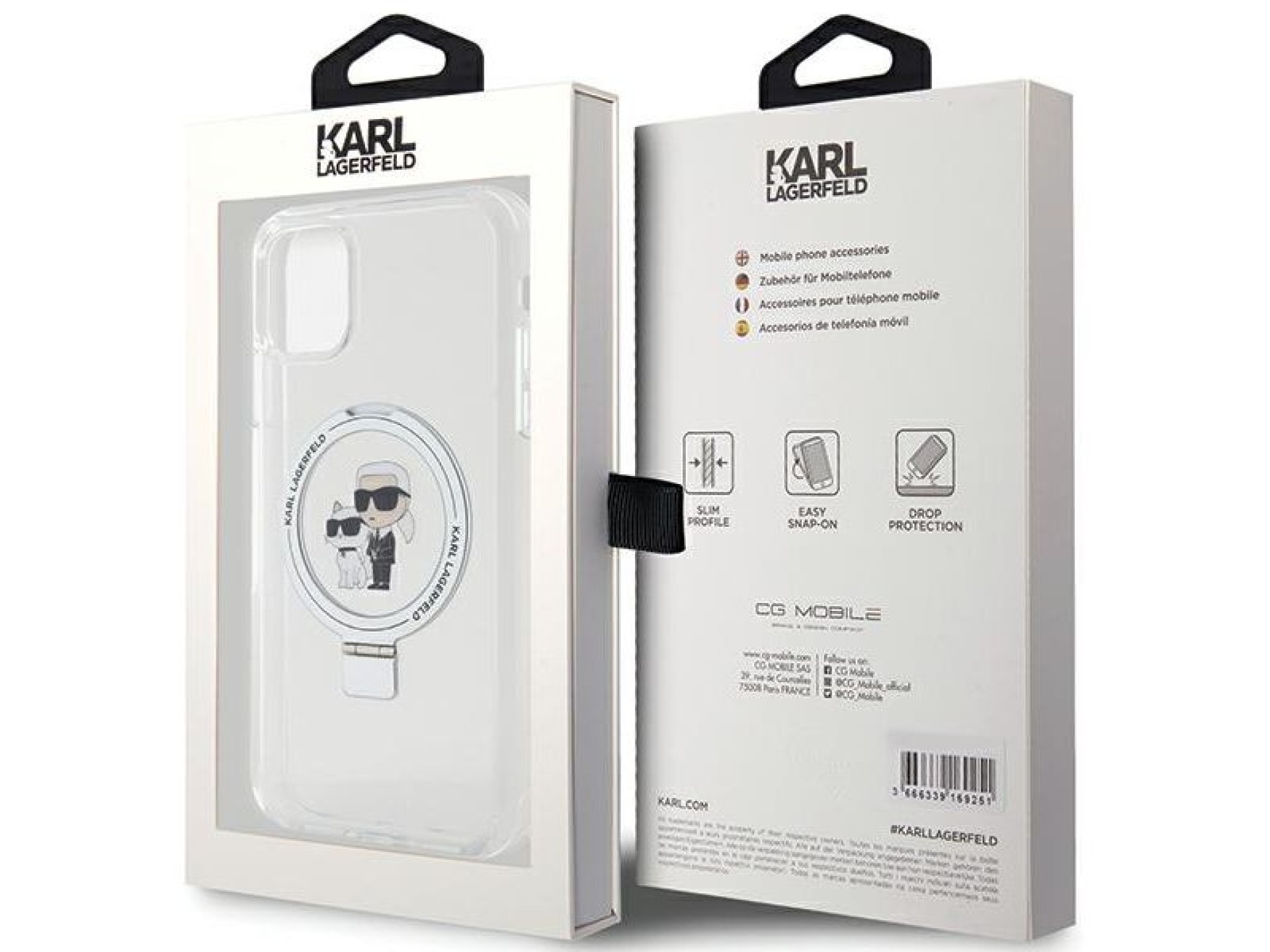 Karl Lagerfeld KLHMN61HMRSKCH iPhone 11 / Xr 6.1