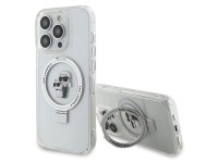 Karl Lagerfeld KLHMP14LHMRSKCH iPhone 14 Pro 6.1" white/white hardcase Ring Stand Karl&Choupette Mag Karl Lagerfeld KLHMP14LHMRSKCH iPhone 14 Pro 6.1" white/white hardcase Ring Stand Karl&Choupette Mag