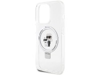 Karl Lagerfeld KLHMP14LHMRSKCH iPhone 14 Pro 6.1" white/white hardcase Ring Stand Karl&Choupette Mag Karl Lagerfeld KLHMP14LHMRSKCH iPhone 14 Pro 6.1" white/white hardcase Ring Stand Karl&Choupette Mag