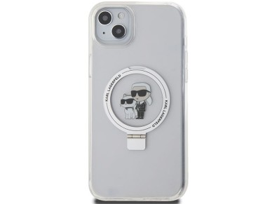 Karl Lagerfeld KLHMP15MHMRSKCH iPhone 15 Plus / 14 Plus 6.7" white/white hardcase Ring Stand Karl&Ch Karl Lagerfeld KLHMP15MHMRSKCH iPhone 15 Plus / 14 Plus 6.7" white/white hardcase Ring Stand Karl&Ch