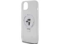 Karl Lagerfeld KLHMP15MHMRSKCH iPhone 15 Plus / 14 Plus 6.7" blanco/blanco estuche rígido Soporte de Karl Lagerfeld KLHMP15MHMRSKCH iPhone 15 Plus / 14 Plus 6.7" blanco/blanco estuche rígido Soporte de