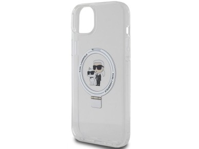 Karl Lagerfeld KLHMP15MHMRSKCH iPhone 15 Plus / 14 Plus 6.7" white/white hardcase Ring Stand Karl&Ch Karl Lagerfeld KLHMP15MHMRSKCH iPhone 15 Plus / 14 Plus 6.7" white/white hardcase Ring Stand Karl&Ch