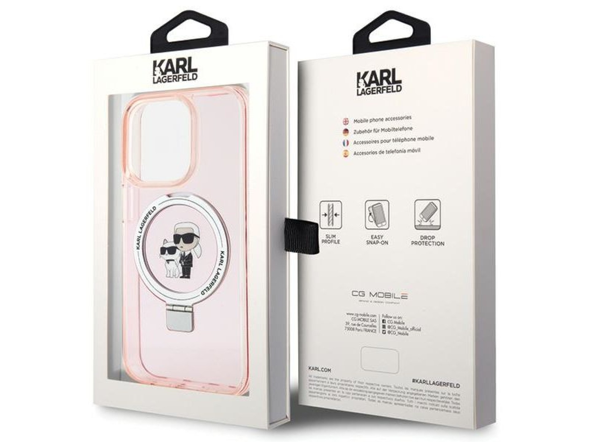 Karl Lagerfeld KLHMP15LHMRSKCP iPhone 15 Pro 6.1
