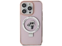 Karl Lagerfeld KLHMP15XHMRSKCP iPhone 15 Pro Max 6.7" pink/pink hardcase Ring Stand Karl&Choupette M Karl Lagerfeld KLHMP15XHMRSKCP iPhone 15 Pro Max 6.7" pink/pink hardcase Ring Stand Karl&Choupette M