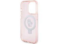 Karl Lagerfeld KLHMP15XHMRSKCP iPhone 15 Pro Max 6.7" pink/pink hardcase Ring Stand Karl&Choupette M Karl Lagerfeld KLHMP15XHMRSKCP iPhone 15 Pro Max 6.7" pink/pink hardcase Ring Stand Karl&Choupette M
