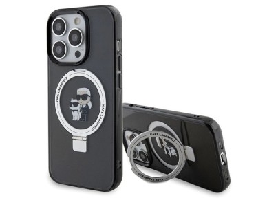 Karl Lagerfeld KLHMP13LHMRSKCK iPhone 13 Pro 6.1" negro/negro estuche rígido Soporte de anillo Karl& Karl Lagerfeld KLHMP13LHMRSKCK iPhone 13 Pro 6.1" negro/negro estuche rígido Soporte de anillo Karl&