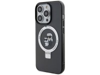 Karl Lagerfeld KLHMP13LHMRSKCK iPhone 13 Pro 6.1" black/black hardcase Ring Stand Karl&Choupette Mag Karl Lagerfeld KLHMP13LHMRSKCK iPhone 13 Pro 6.1" black/black hardcase Ring Stand Karl&Choupette Mag