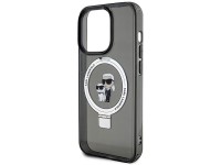 Karl Lagerfeld KLHMP13LHMRSKCK iPhone 13 Pro 6.1" black/black hardcase Ring Stand Karl&Choupette Mag Karl Lagerfeld KLHMP13LHMRSKCK iPhone 13 Pro 6.1" black/black hardcase Ring Stand Karl&Choupette Mag