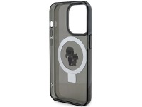 Karl Lagerfeld KLHMP13LHMRSKCK iPhone 13 Pro 6.1" black/black hardcase Ring Stand Karl&Choupette Mag Karl Lagerfeld KLHMP13LHMRSKCK iPhone 13 Pro 6.1" black/black hardcase Ring Stand Karl&Choupette Mag