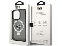 Karl Lagerfeld KLHMP13LHMRSKCK iPhone 13 Pro 6.1" black/black hardcase Ring Stand Karl&Choupette Mag Karl Lagerfeld KLHMP13LHMRSKCK iPhone 13 Pro 6.1" black/black hardcase Ring Stand Karl&Choupette Mag