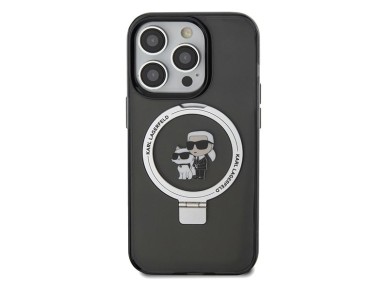 Karl Lagerfeld Ring Stand Karl&Choupette MagSafe case for iPhone 13 Pro Max - black Karl Lagerfeld Ring Stand Karl&Choupette MagSafe case for iPhone 13 Pro Max - black