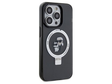 Karl Lagerfeld Ring Stand Karl&Choupette MagSafe case for iPhone 13 Pro Max - black Karl Lagerfeld Ring Stand Karl&Choupette MagSafe case for iPhone 13 Pro Max - black